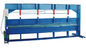 أزرق اللون 4m العرض الهيدروليكية ورقة الانحناء آلة لفائف الصلب المجلفن المزود